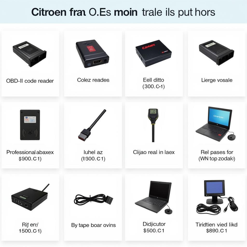 Citroen Saxo Diagnostic Tool Options