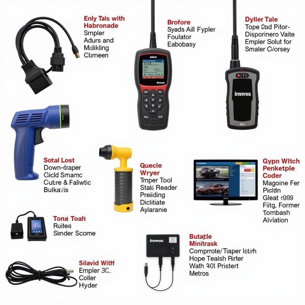 Various Immo Scan Tools