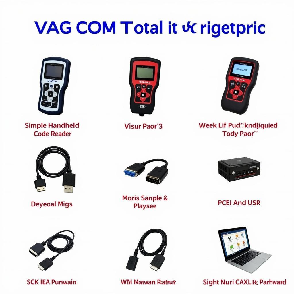 Various VAG COM Diagnostic Tools