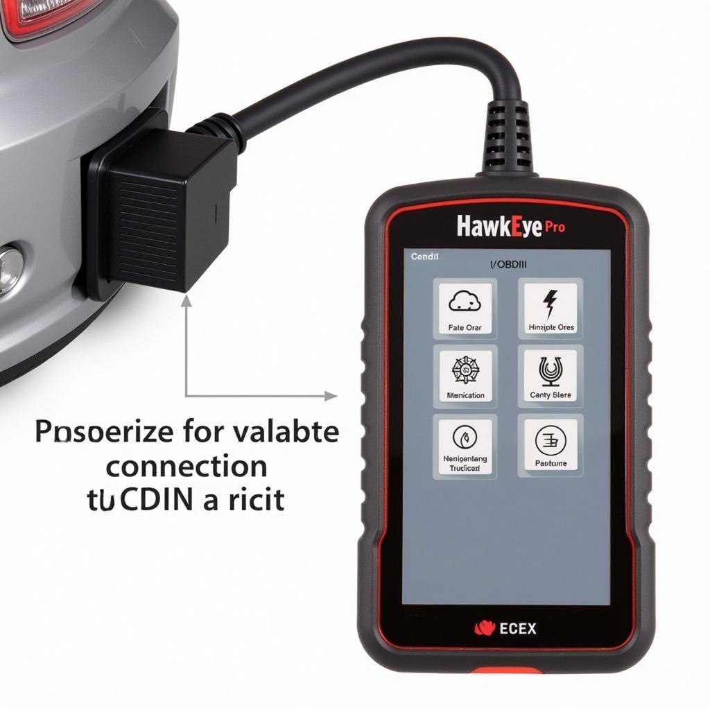 Hawkeye Pro Connected to OBD Port