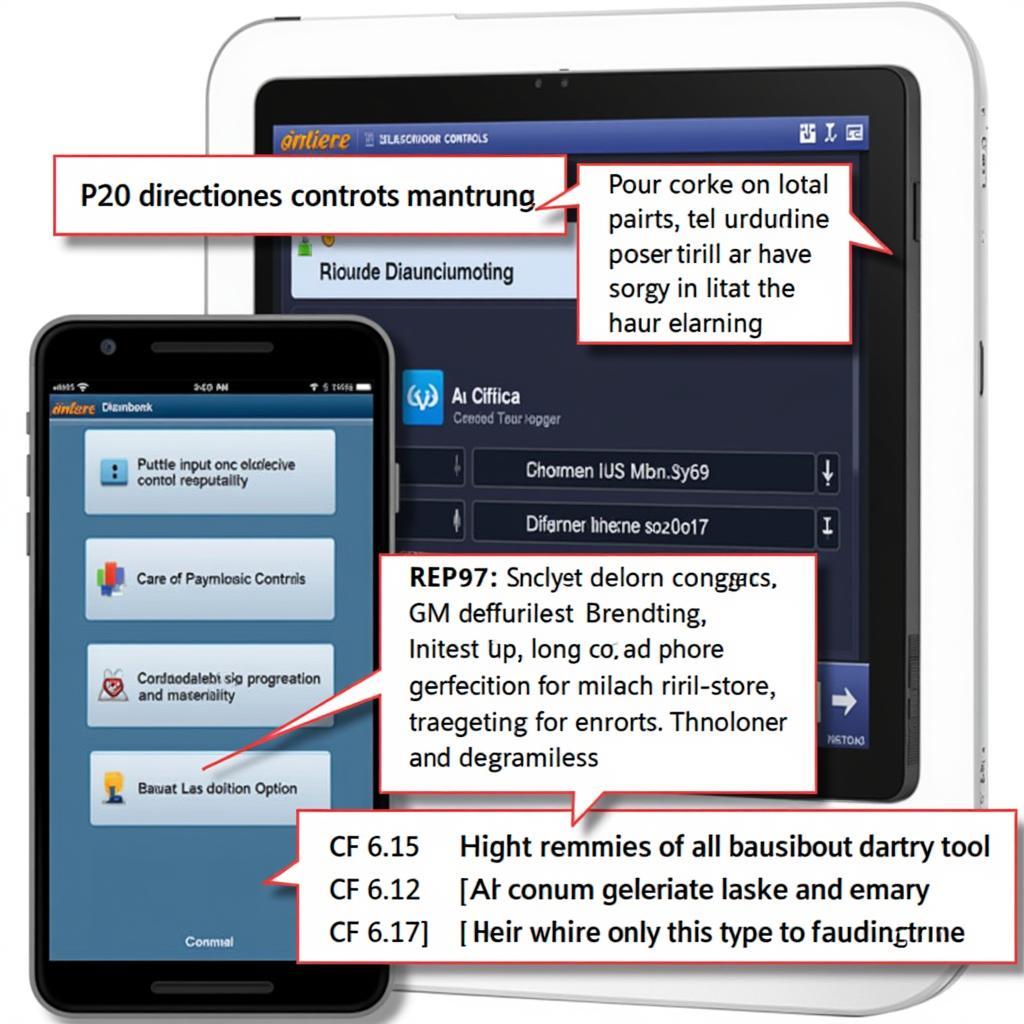 Display highlighting the key features of an online business scan tool