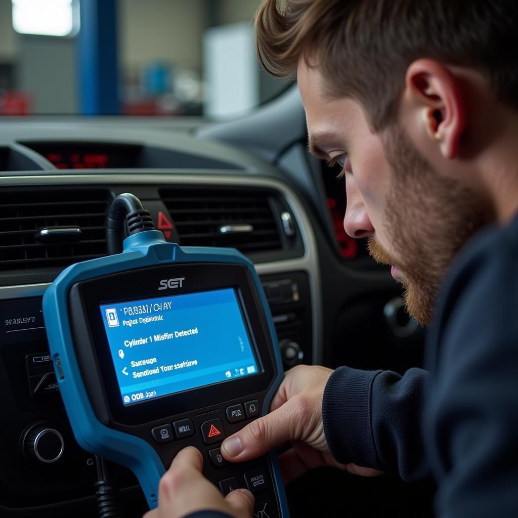 Seat Ibiza Diagnostic Tool Reading Fault Codes