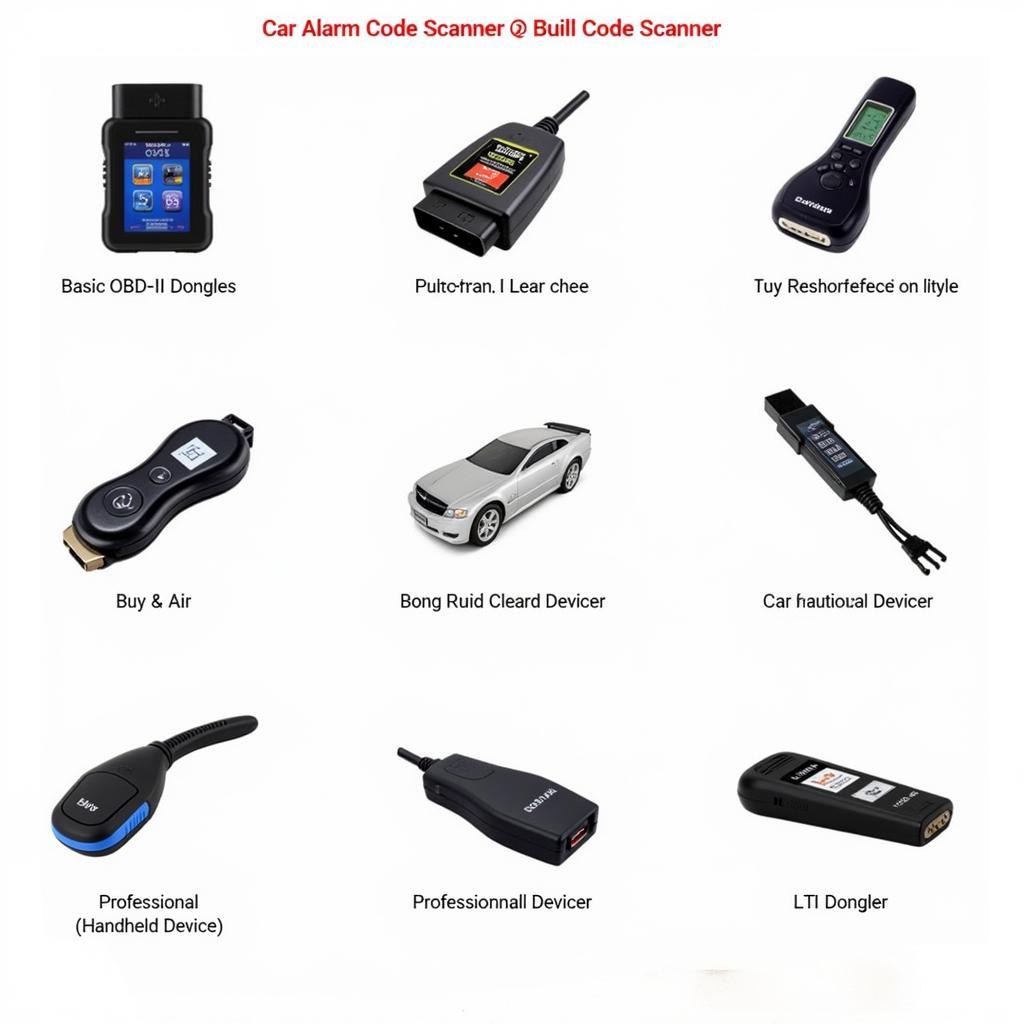 Types of Car Alarm Code Scanners