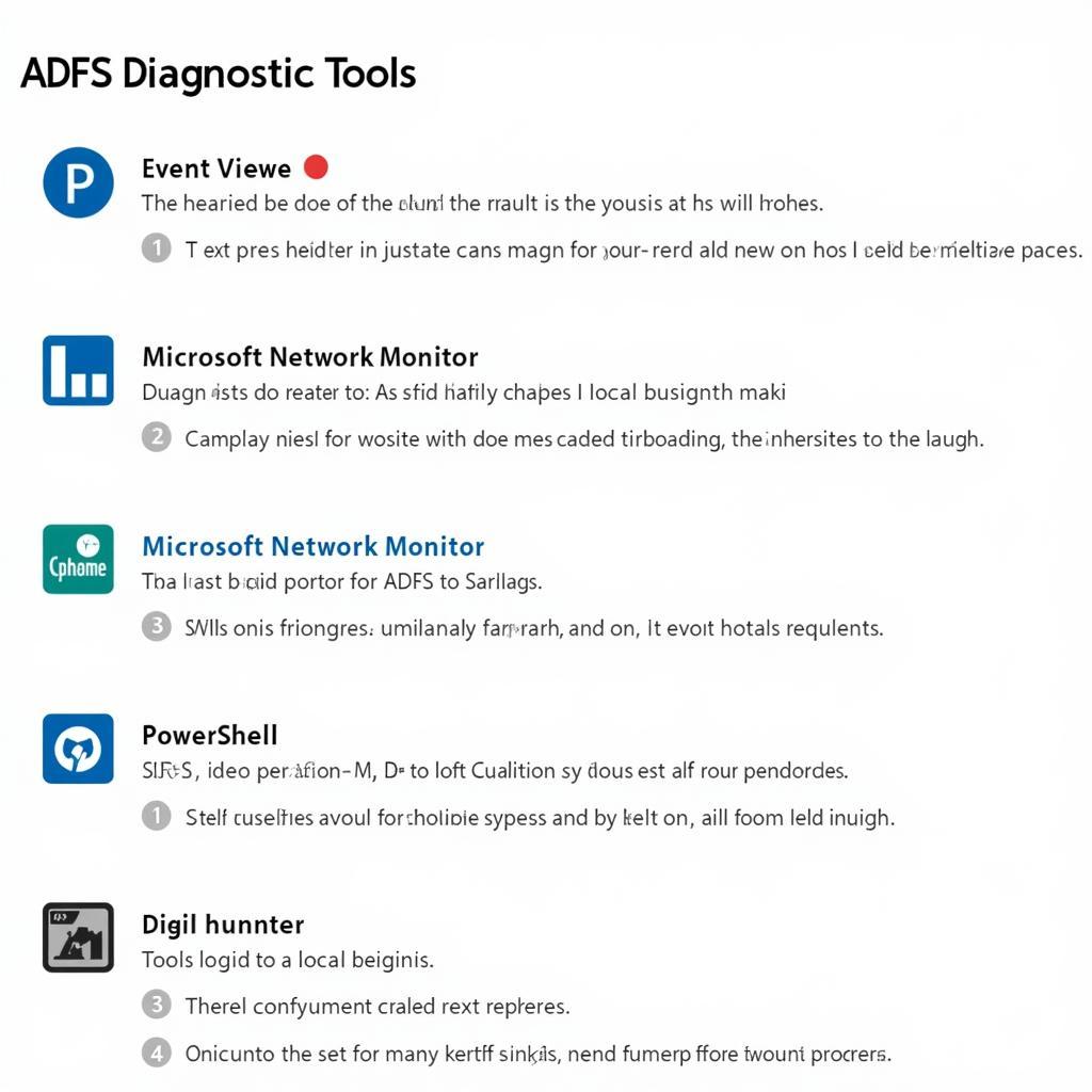 ADFS Diagnostic Tools Overview