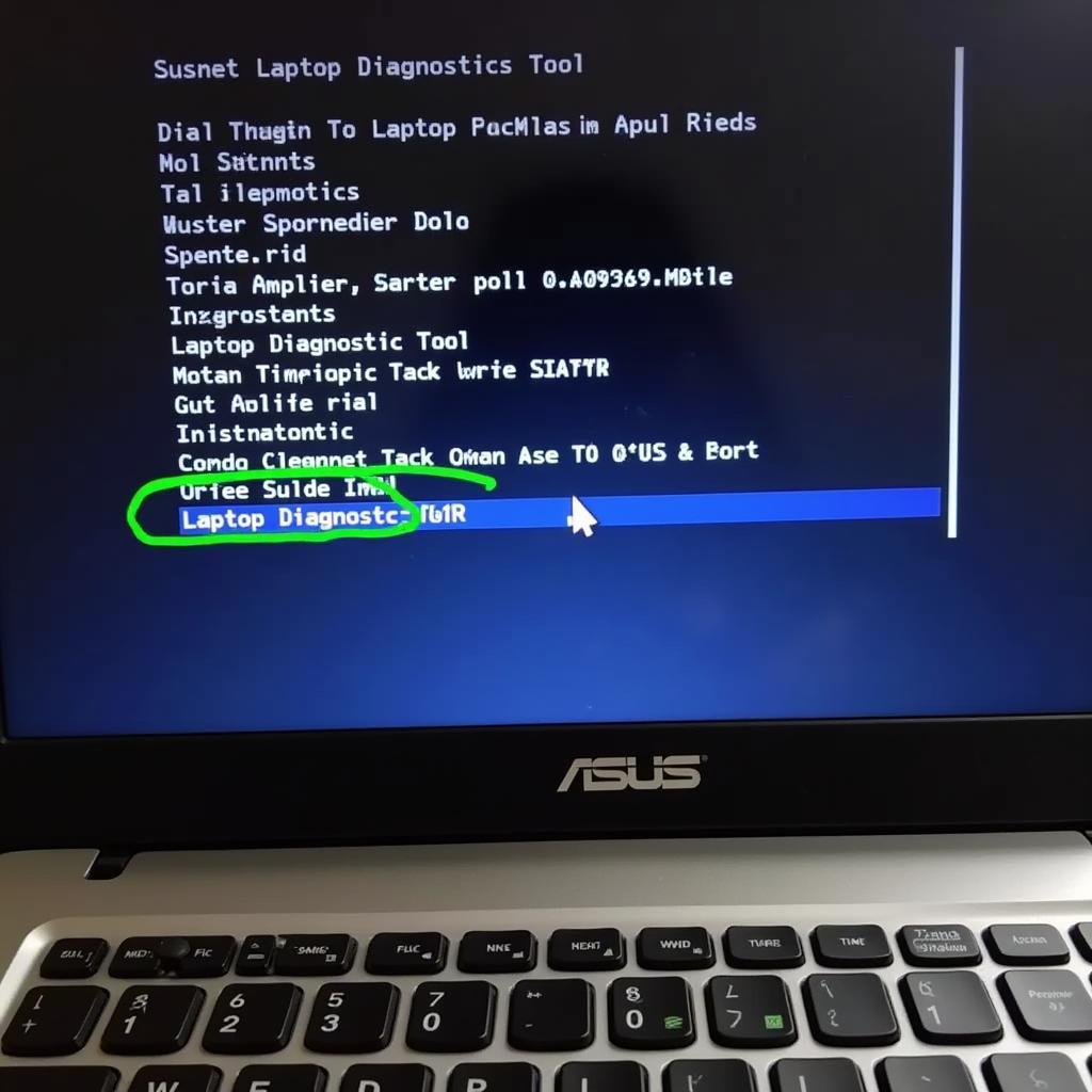 ASUS Laptop Boot Menu