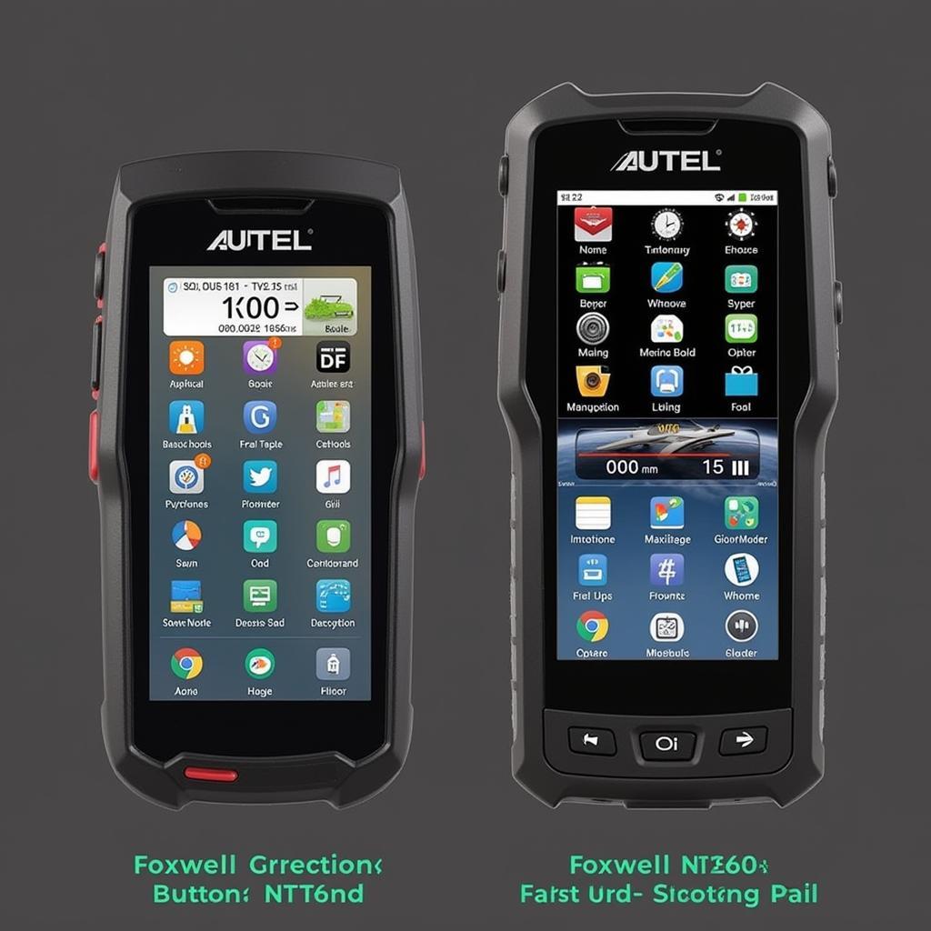 Autel MaxiCheck Pro and Foxwell NT630 OBD2 Scanners Side by Side