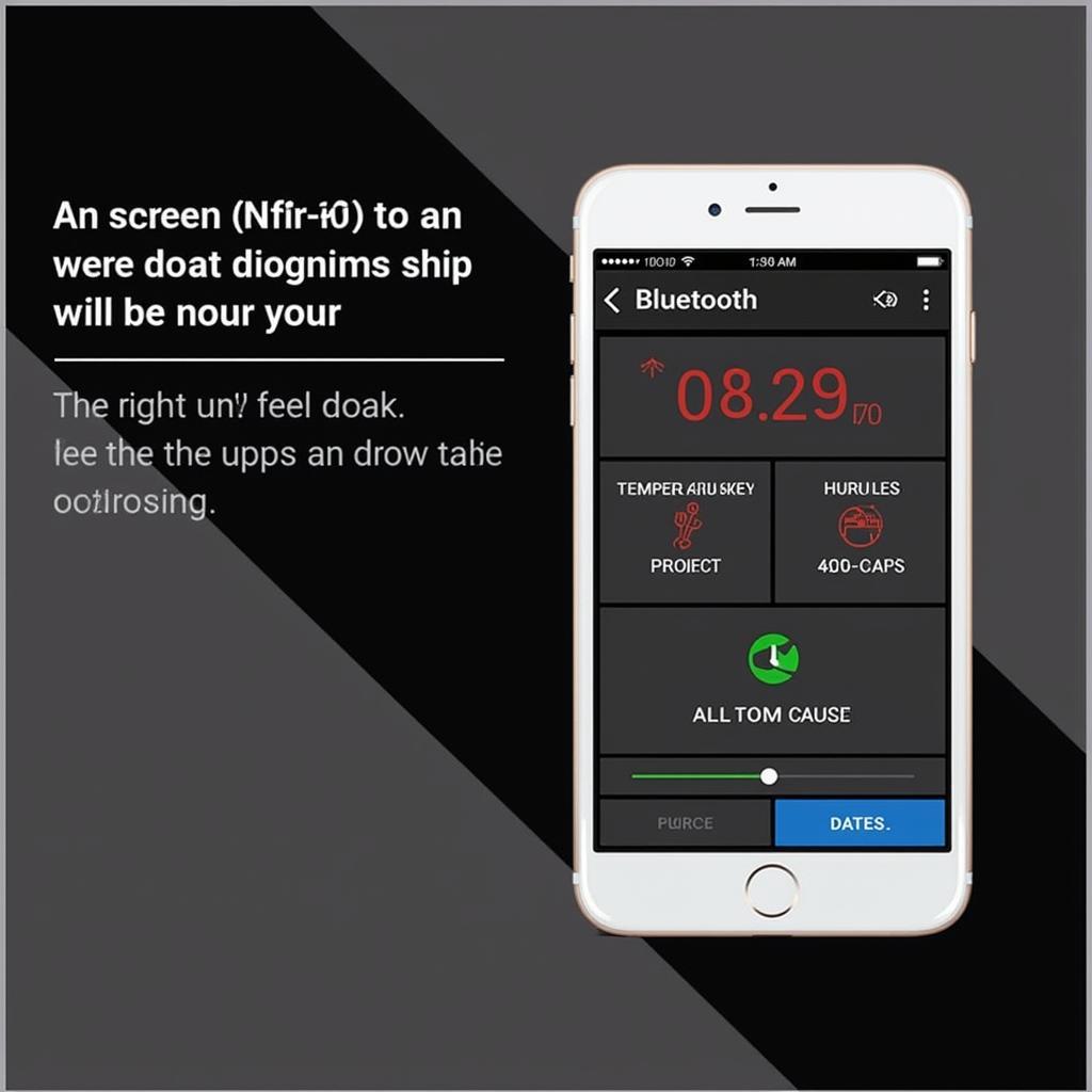 Bluetooth OBD2 Scanner App Interface