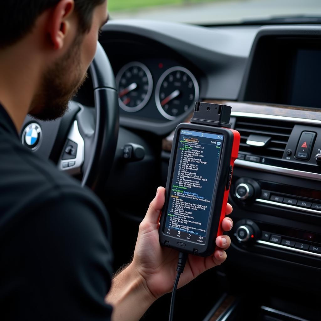 BMW Coding with Scan Tool - Dashboard View