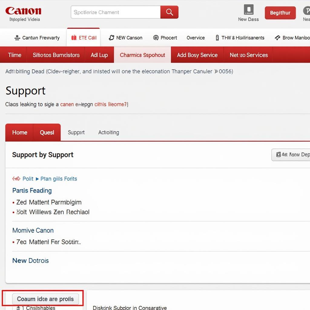 Canon India Website