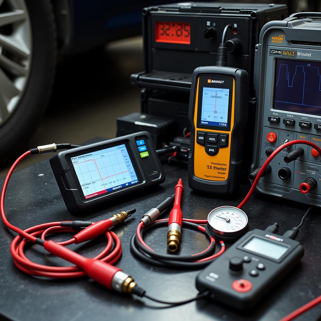 Diagnostic Tools in Auto Repair Shop