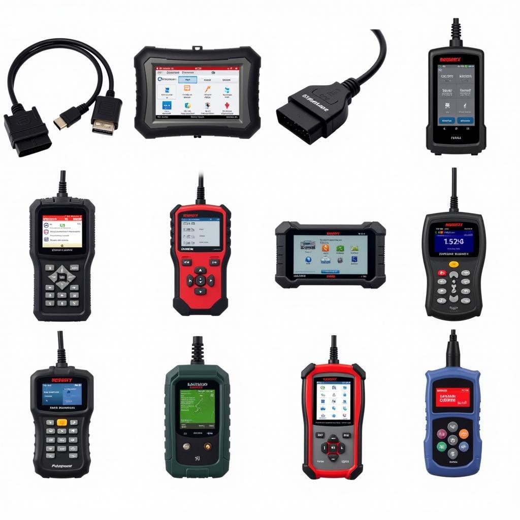 Various car diagnostic tools for different user levels