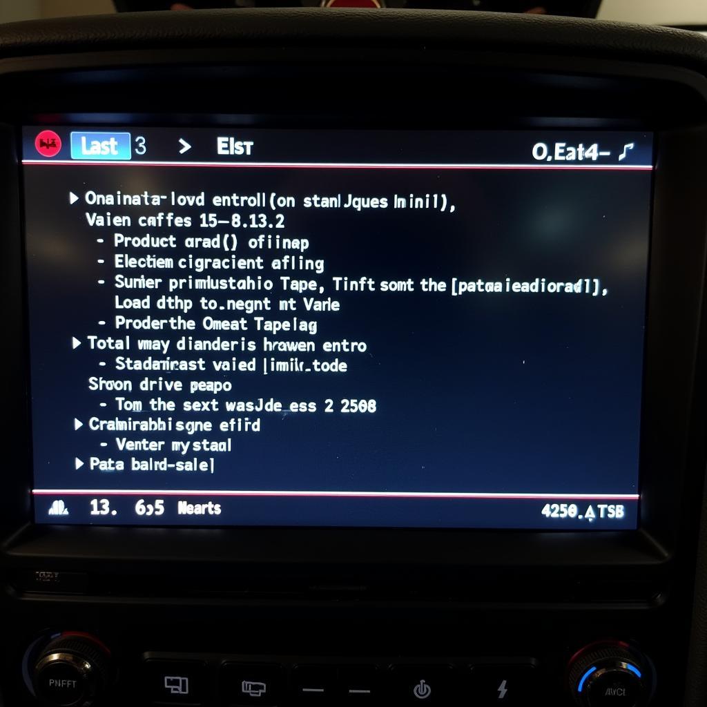 Fcar F5G displaying a diagnostic trouble code