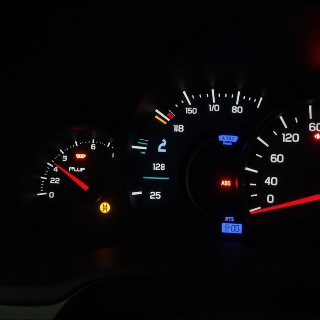 Ford Explorer dashboard warning lights