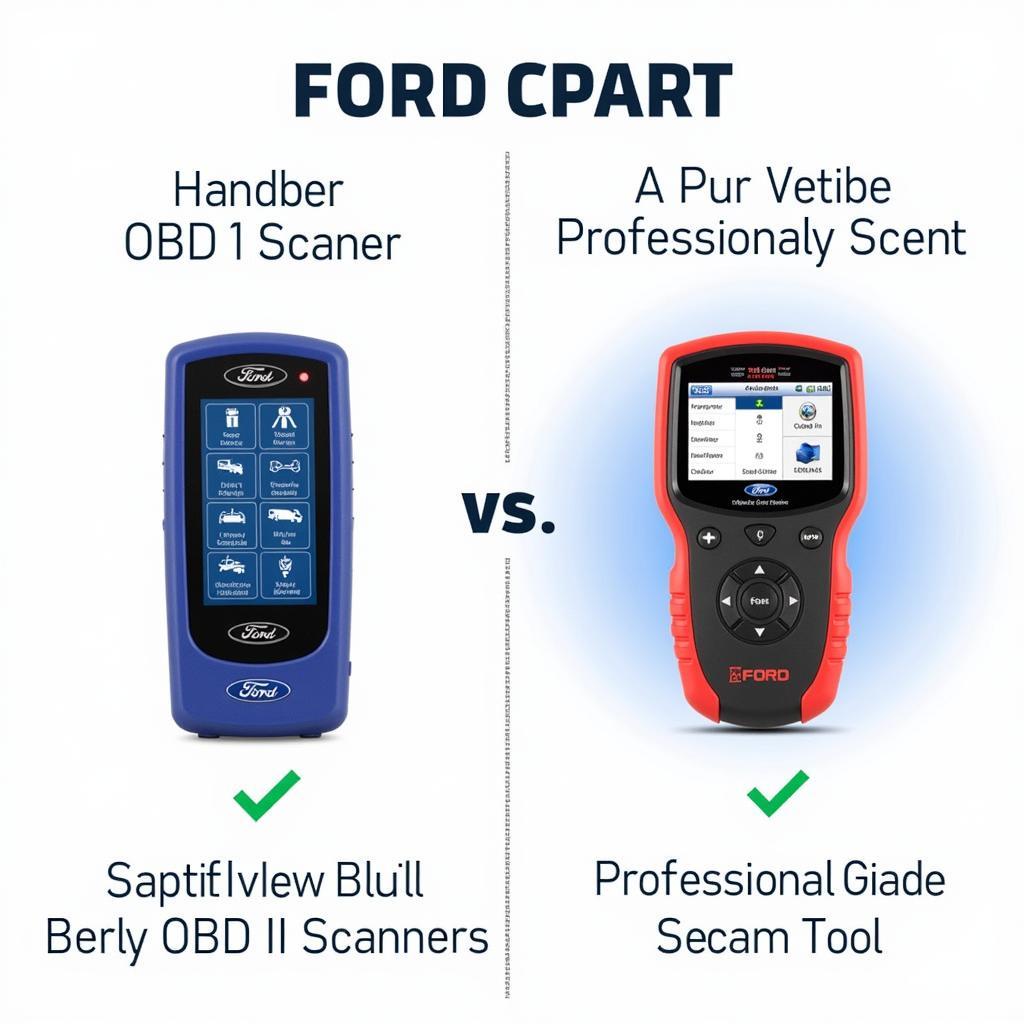 Ford Scan Tool Options