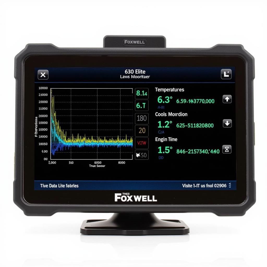 Foxwell 630 Elite Live Data