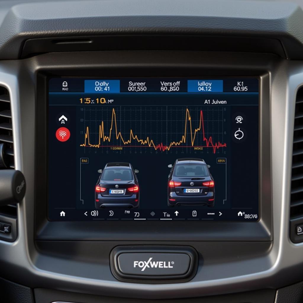 Foxwell NT301 Live Data Display