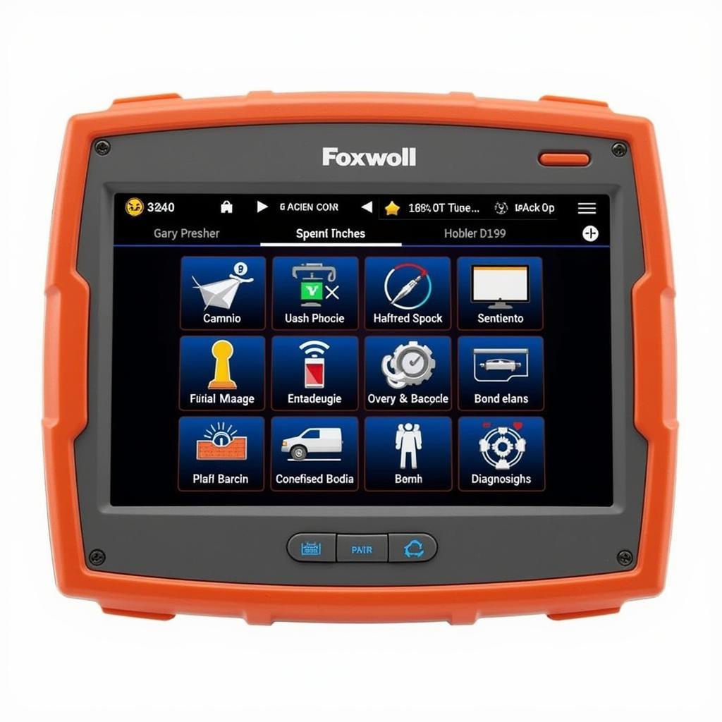 Foxwell NT360 Scanner Interface