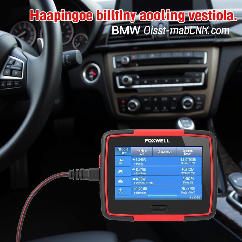 Foxwell NT520 Pro BMW Diagnosis