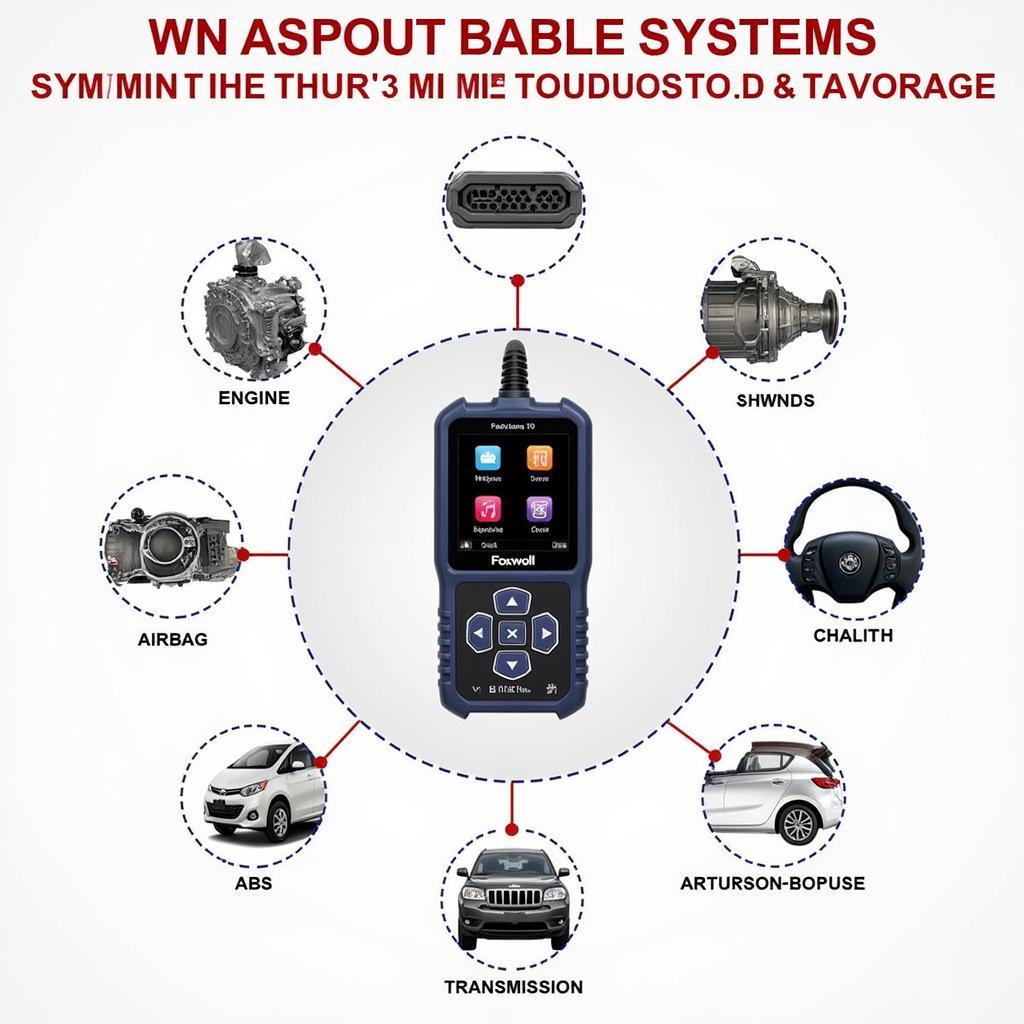 Foxwell NT614 Comprehensive System Coverage