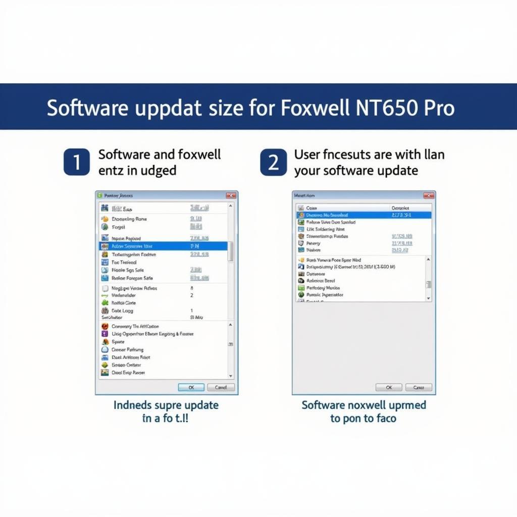 Foxwell NT650 Pro software update