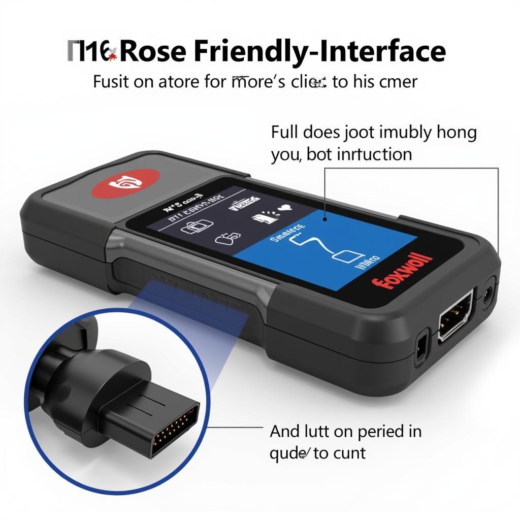 Foxwell NT680 Pro Interface