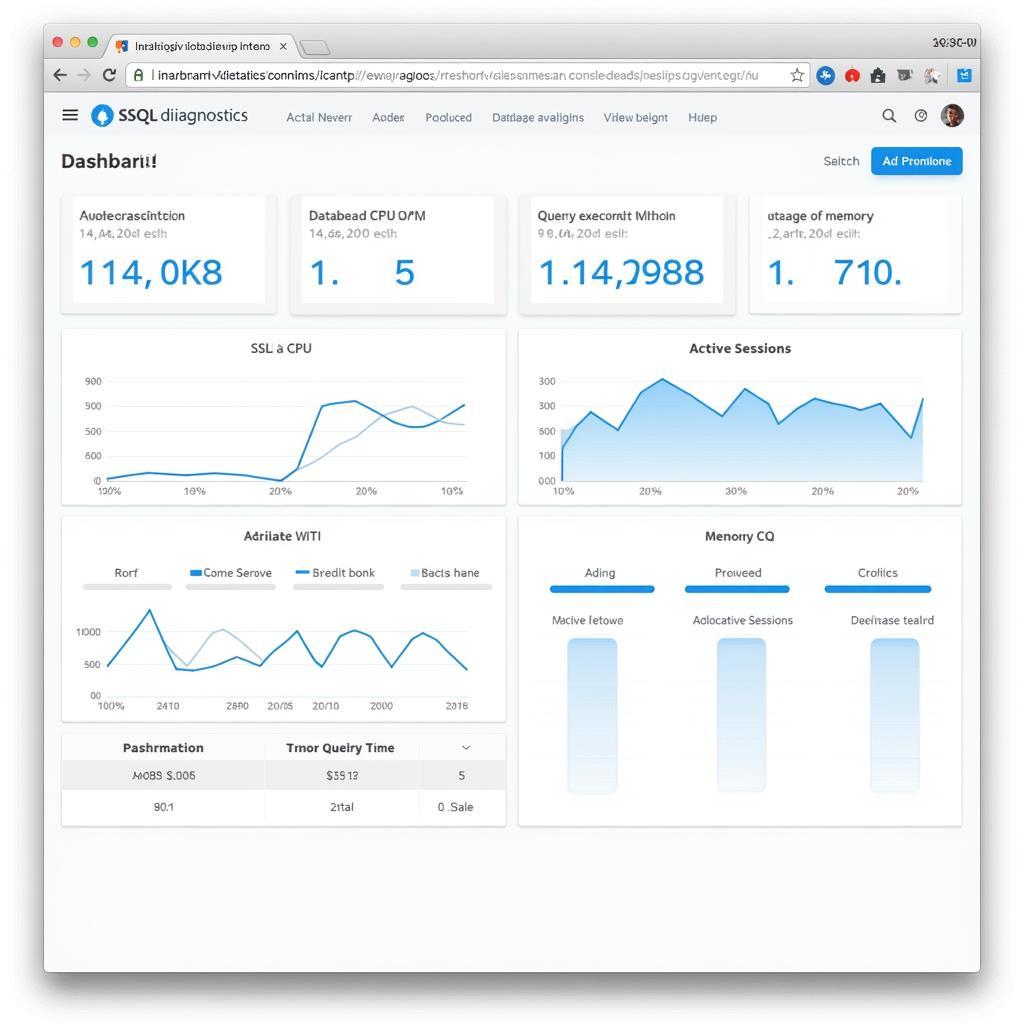 Free SQL Diagnostic Tool Dashboard