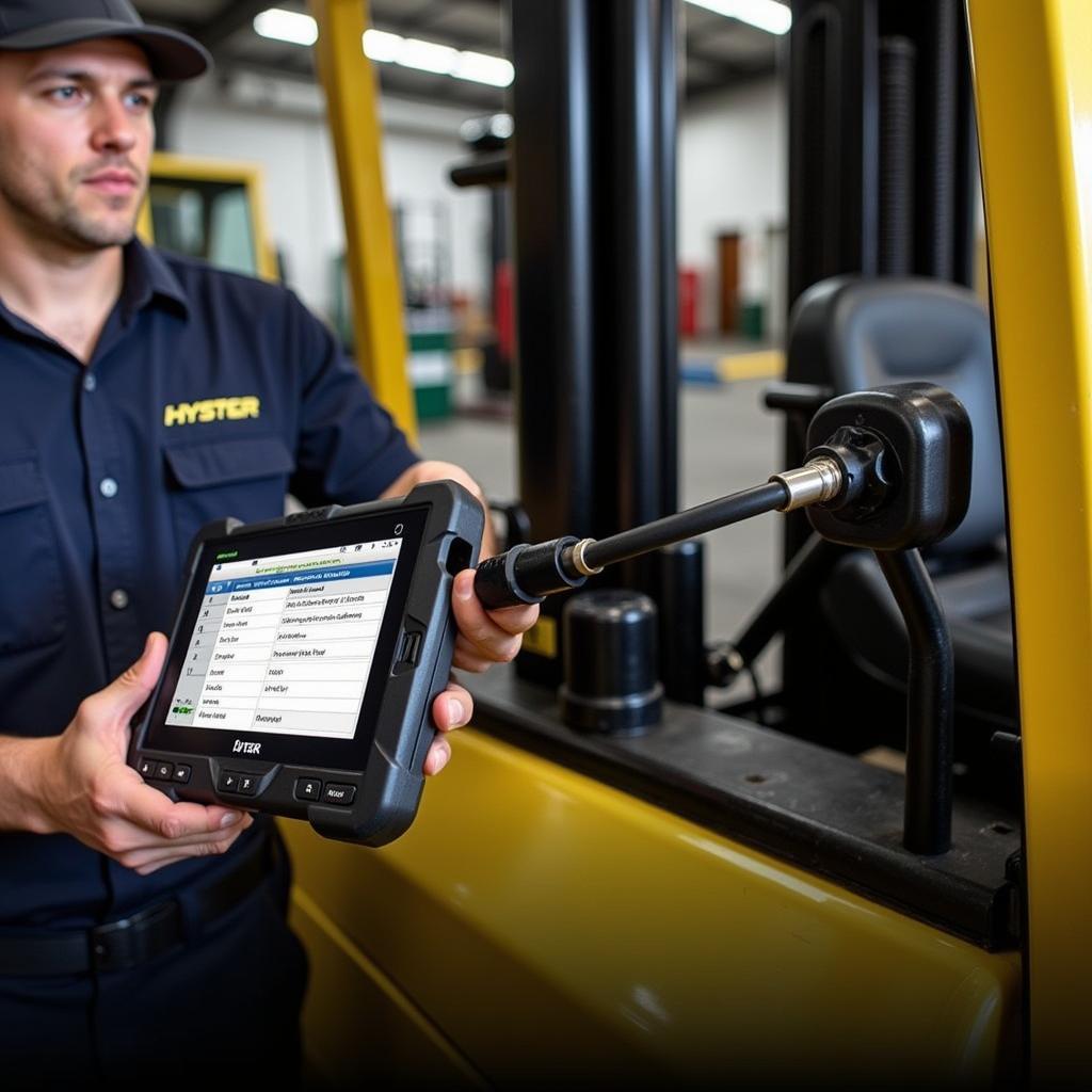 Hyster Scan Tool Diagnostics