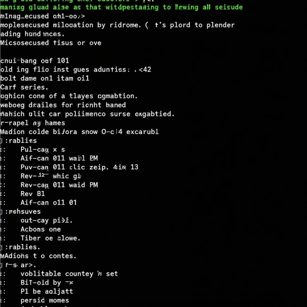 Car Scanner Long Coding Interface