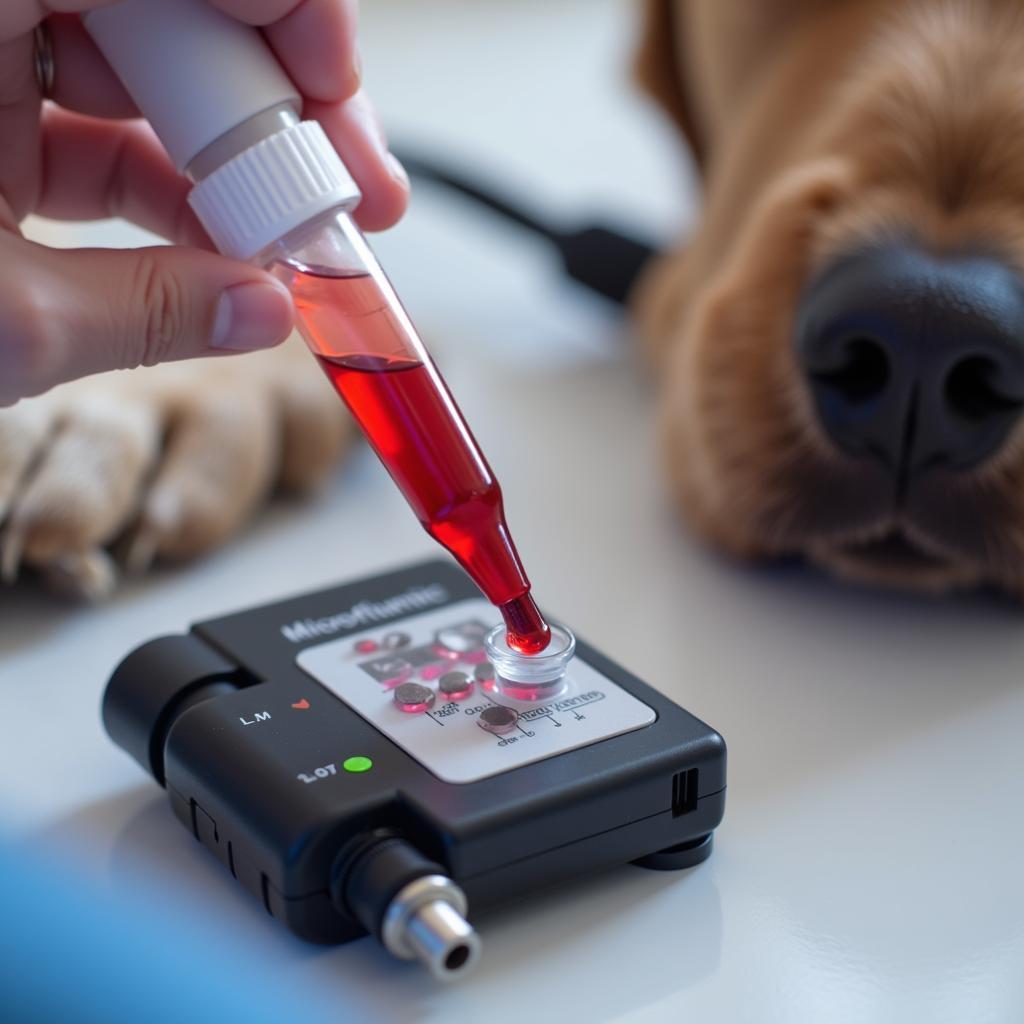 Microfluidic Device for Veterinary Diagnosis