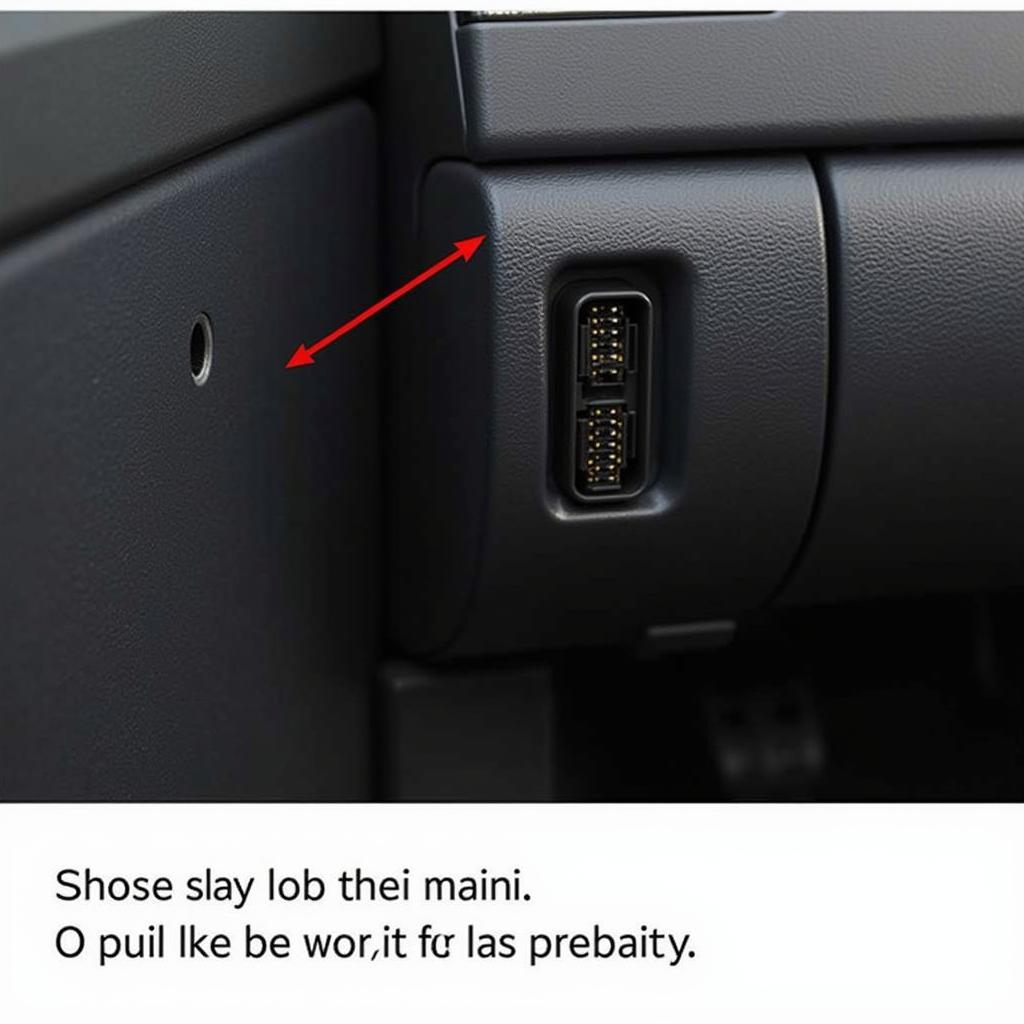 Locating the OBD-II Port in a Vehicle