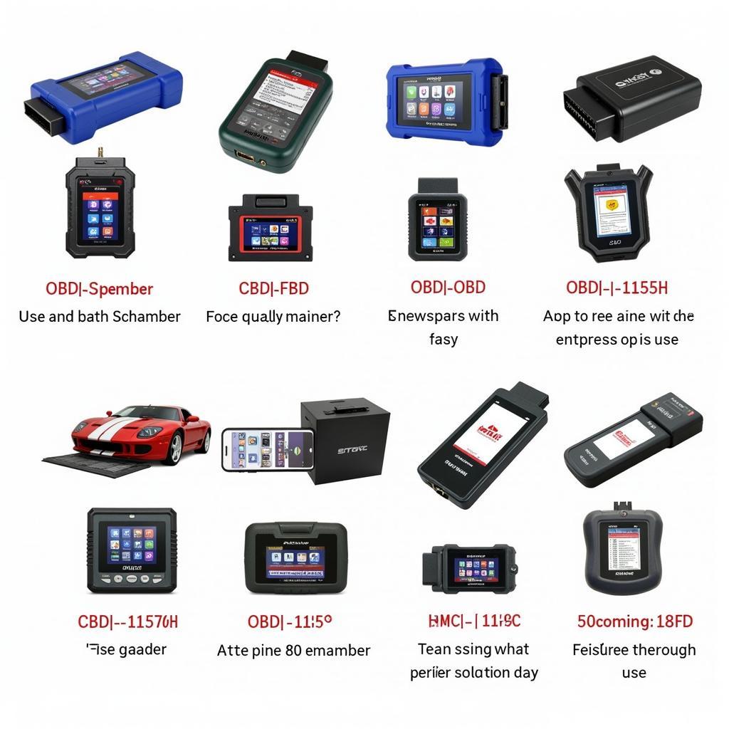 Various OBD Scanner Options