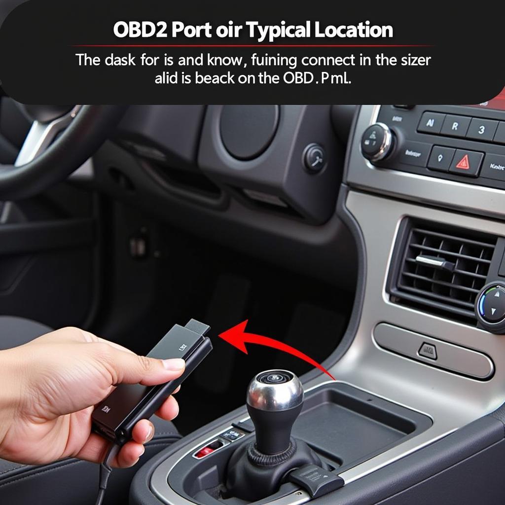 Locating the OBD2 Port in a Car