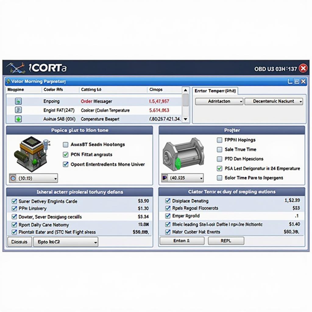 OBD2 Software Interface