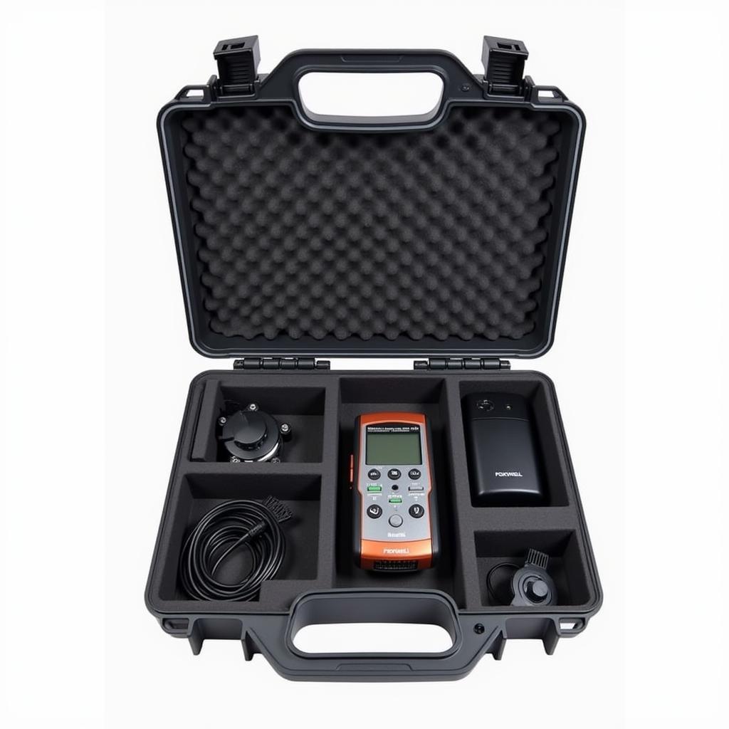 Foxwell NT301 organized in a case