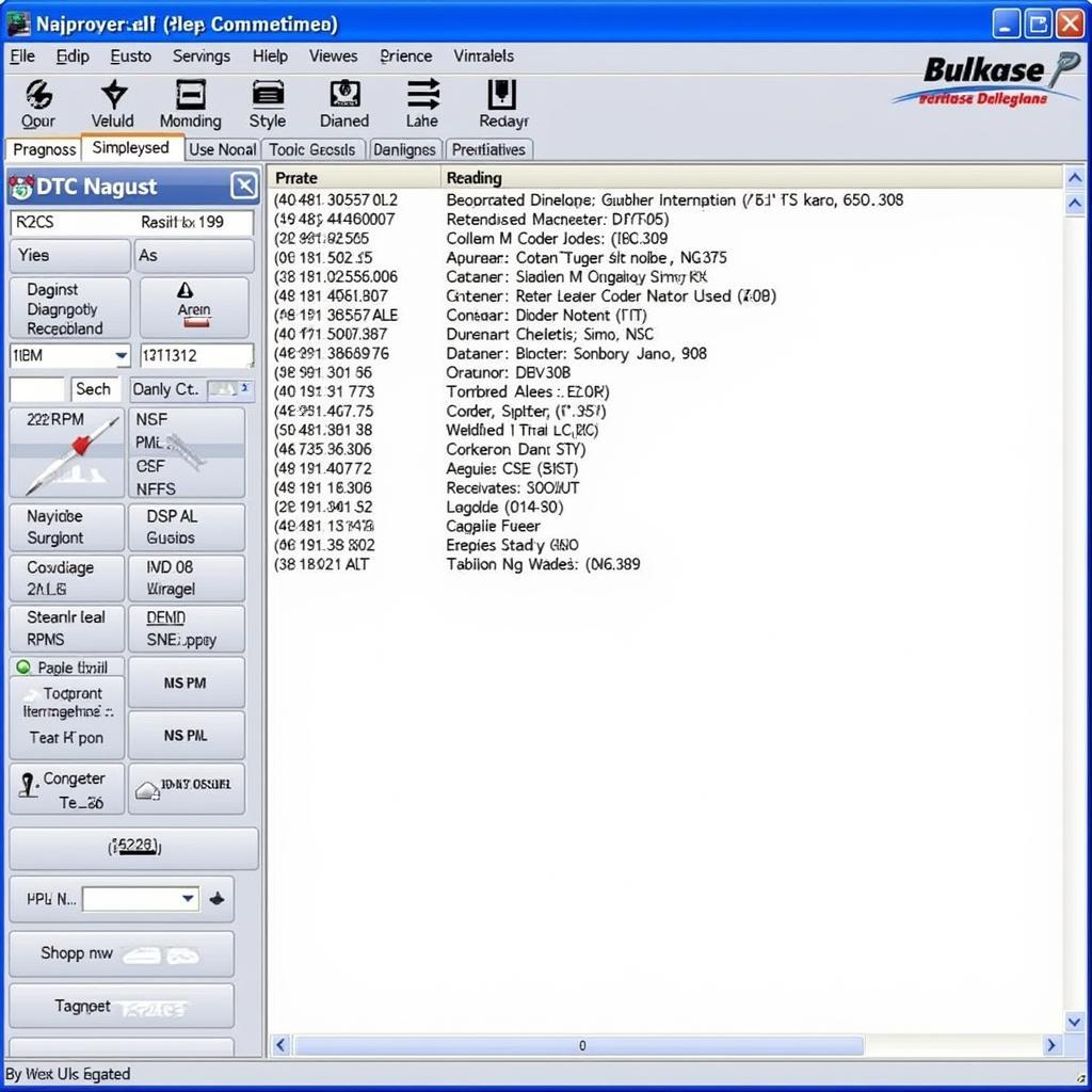 PC Diagnostic Tool Windows XP Software Interface