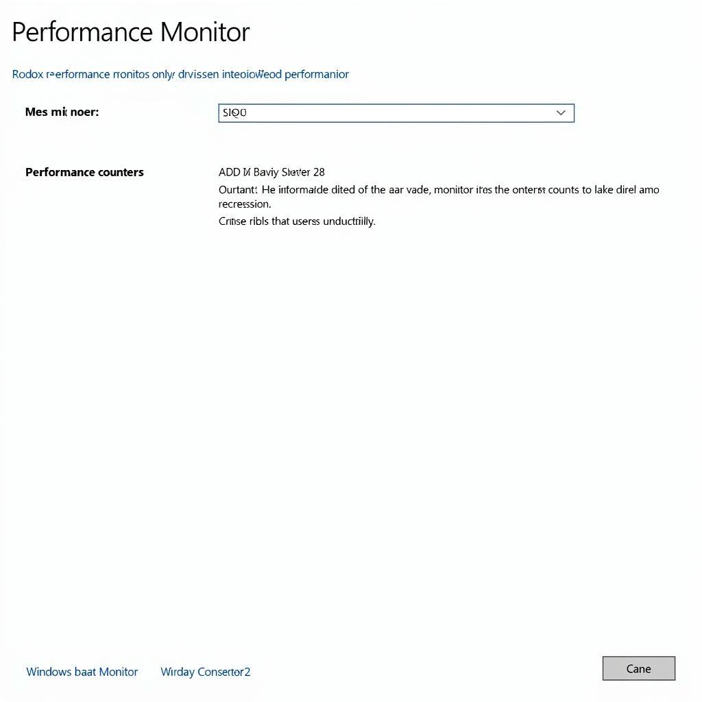 Performance Monitor in Windows Server 2012