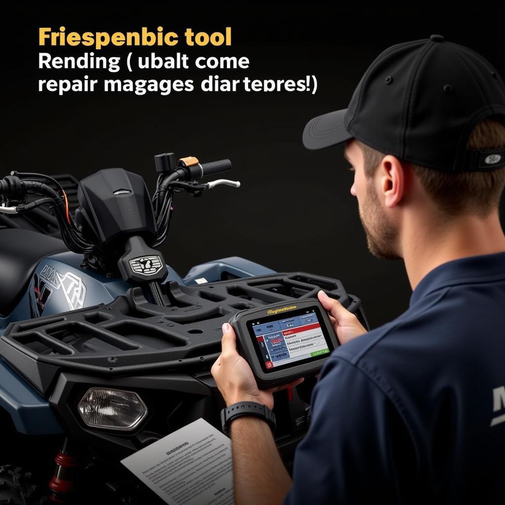 Using a Polaris Sportsman Diagnostic Tool