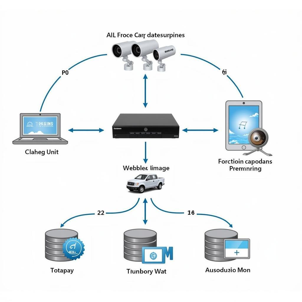 Police Car Plate Scanner Components