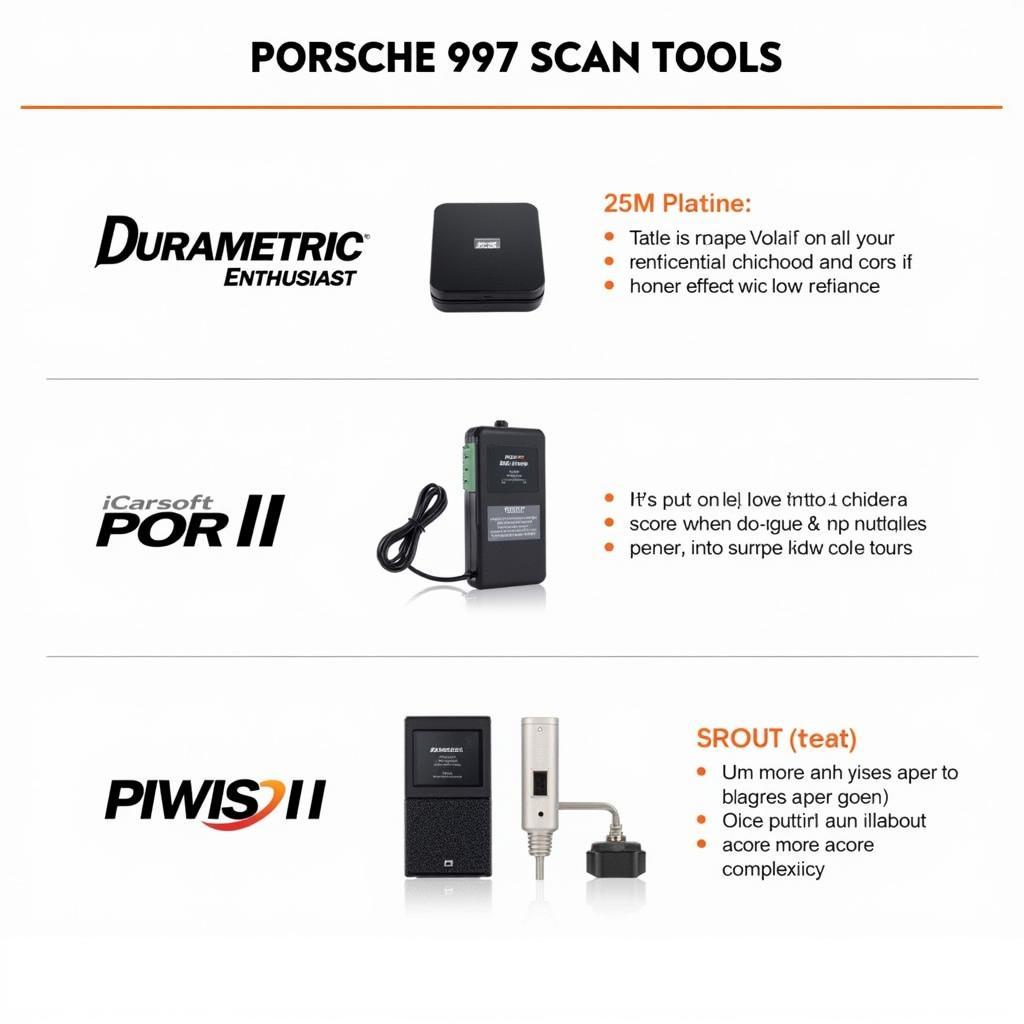 Porsche 997 Scan Tool Options