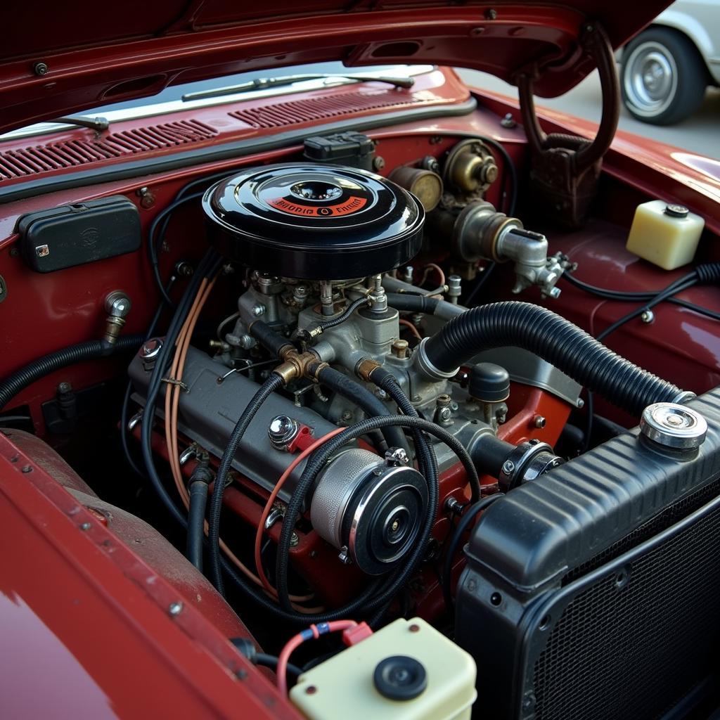 Pre-OBD Car Engine