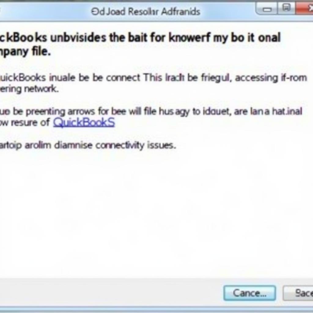 Quickbooks Firewall Error