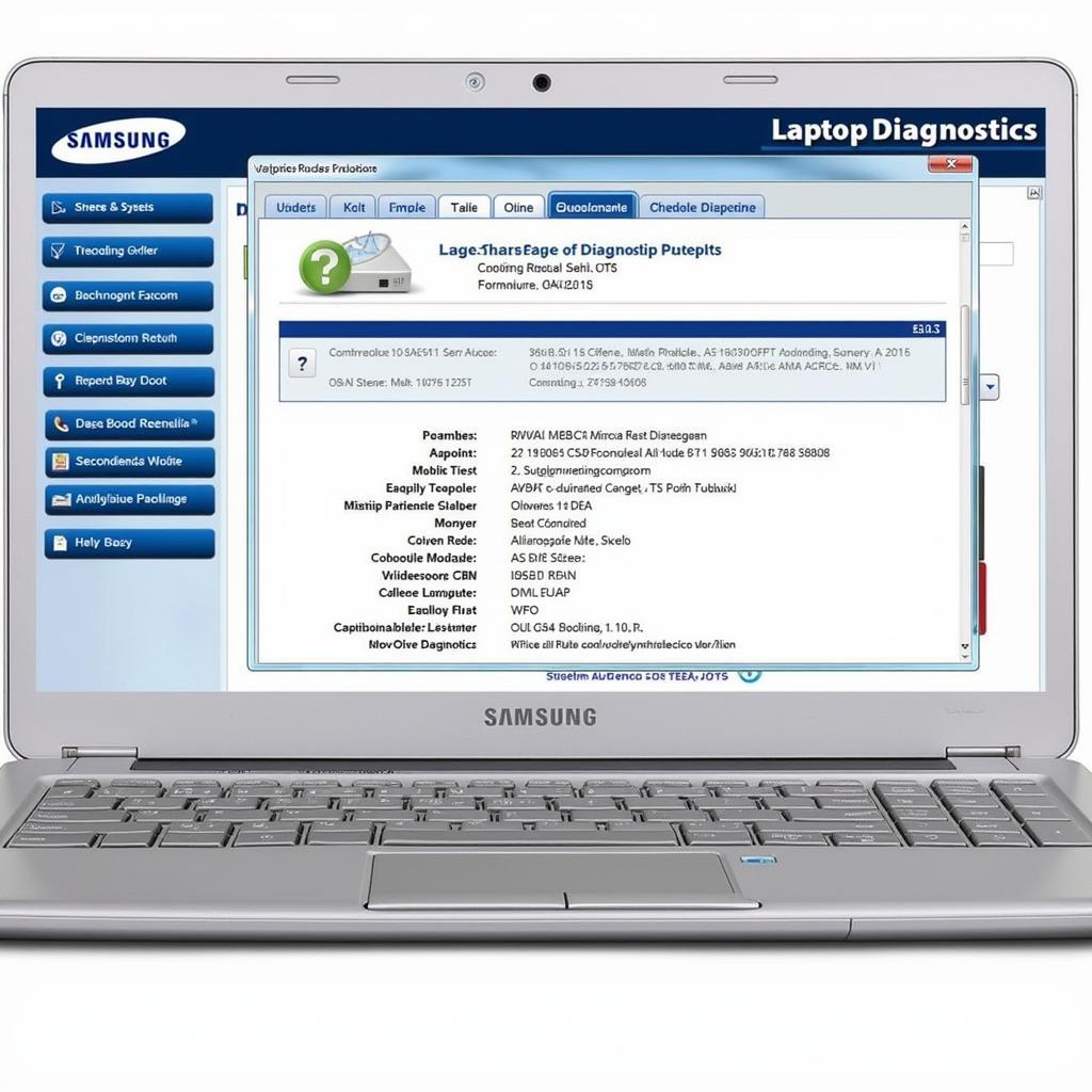 Samsung Laptop Diagnostics Software