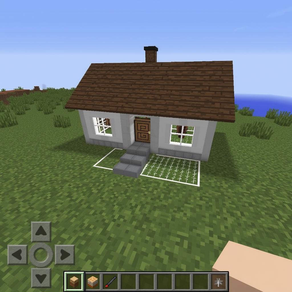 Scanning a Minecraft House