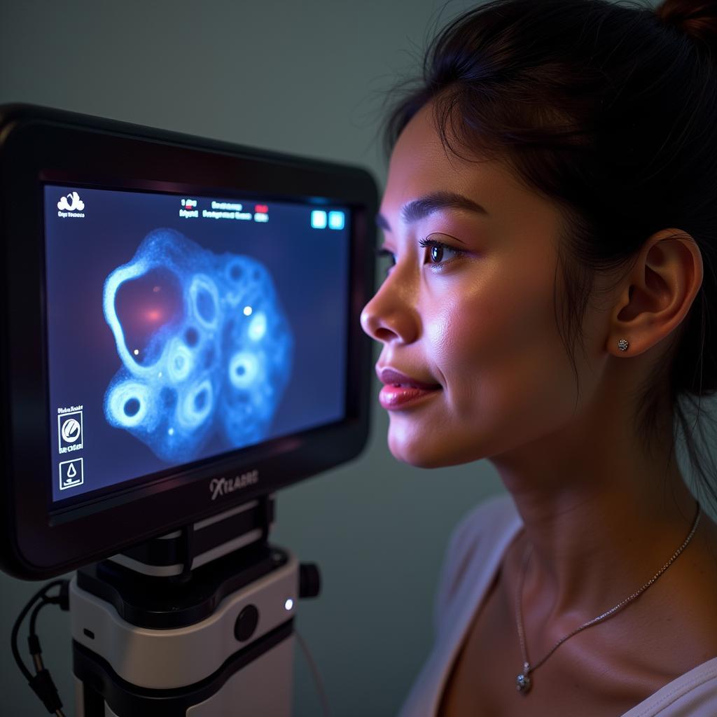 Spectrometer for Skin Composition Analysis