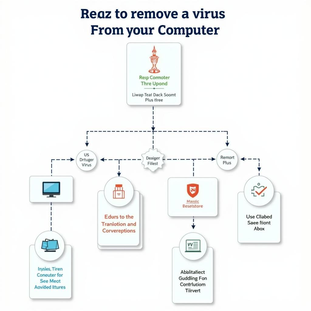 Steps to remove a computer virus