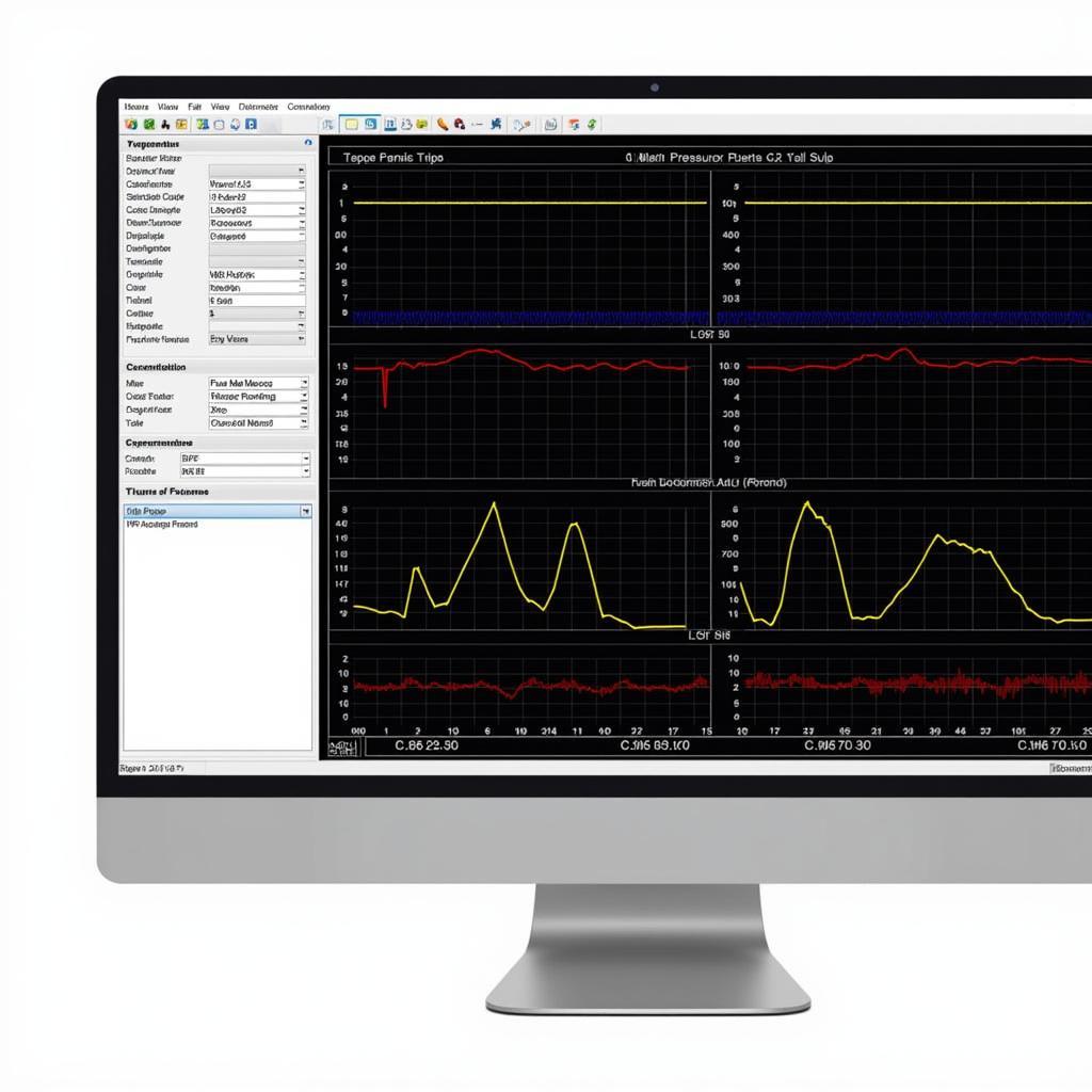 Suzuki outboard diagnostic software interface on a laptop