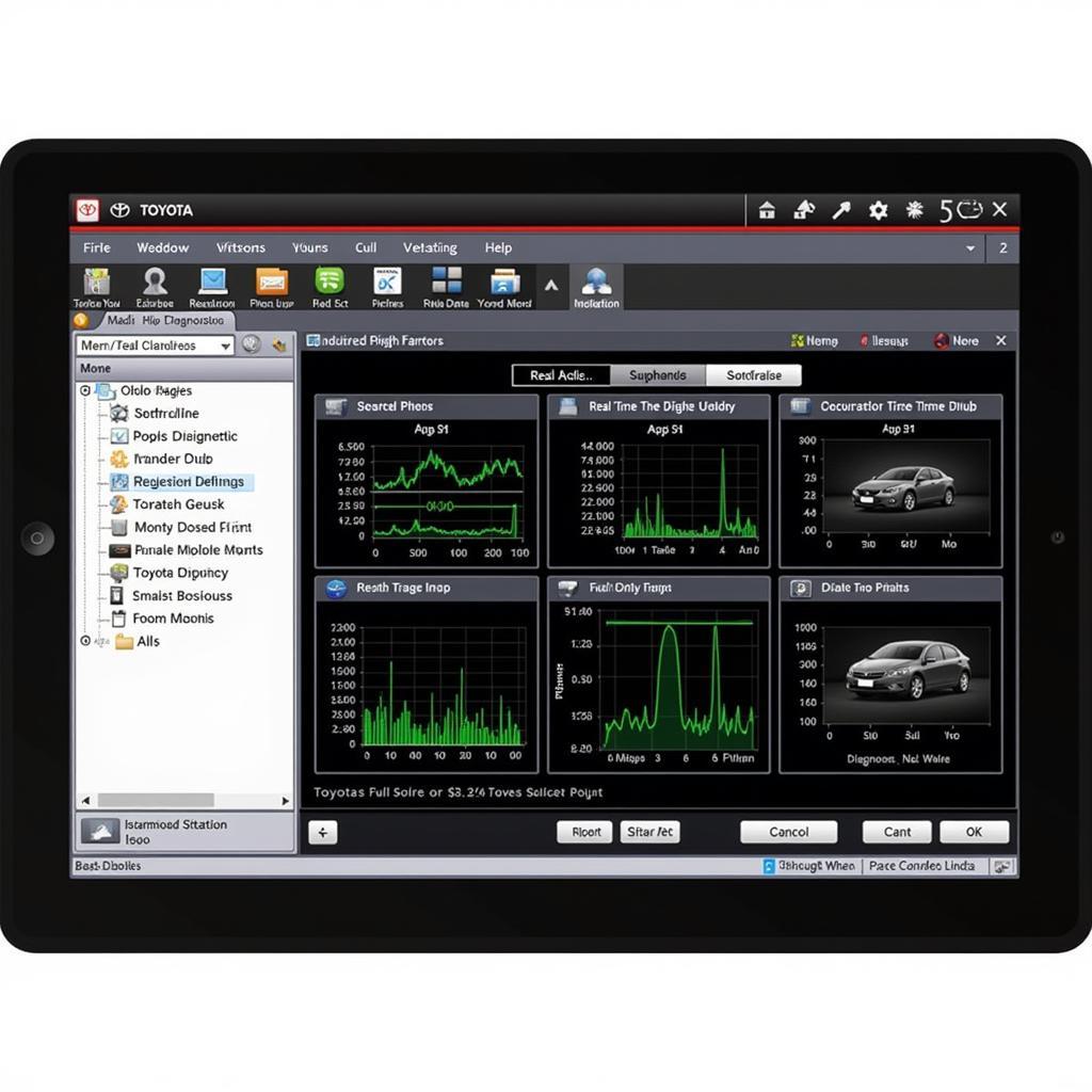 TIS Toyota T3 Portal Software Interface