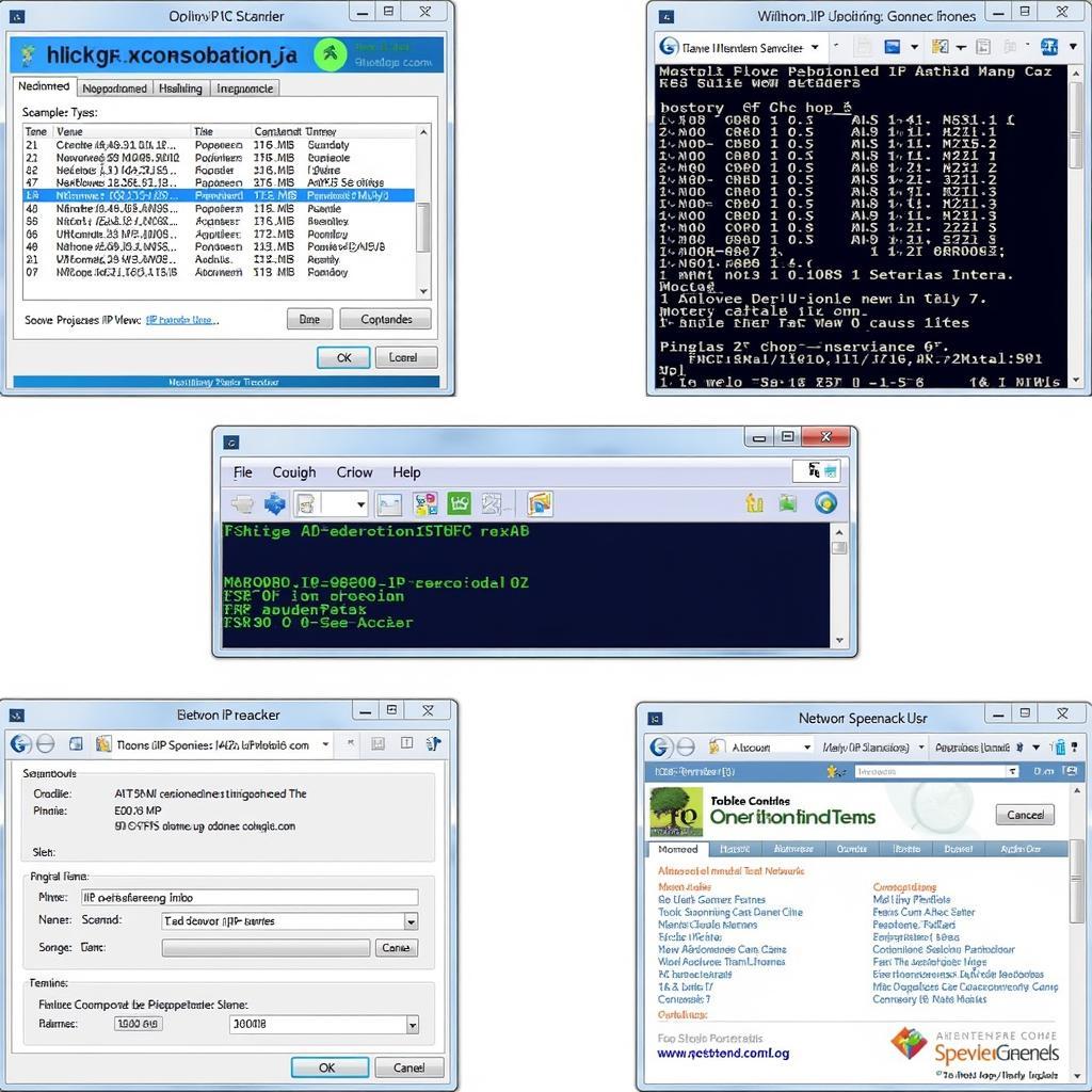 Different IP Address Scanners