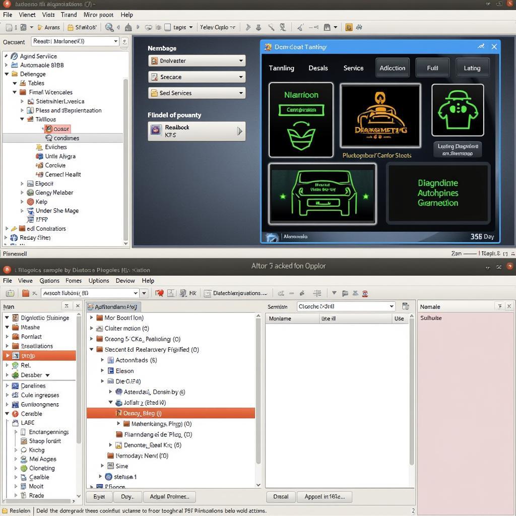 System Diagnostic Tool Interface on Ubuntu