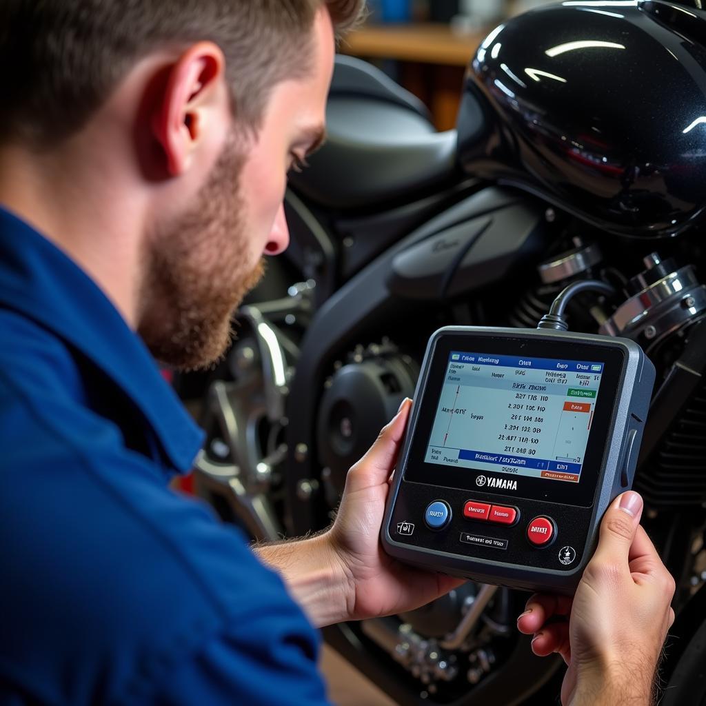 Using Yamaha EFI Diagnostic Tool to Troubleshoot Engine